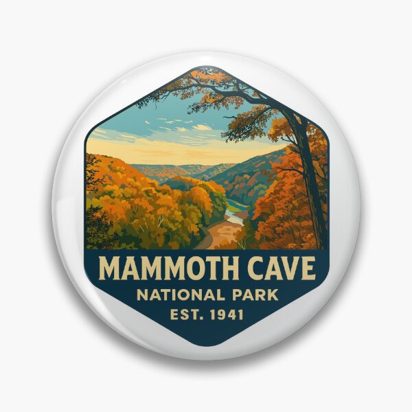 Item preview, Mammoth Cave National Park Kentucky Sticker designed and sold by Ismeal Von.