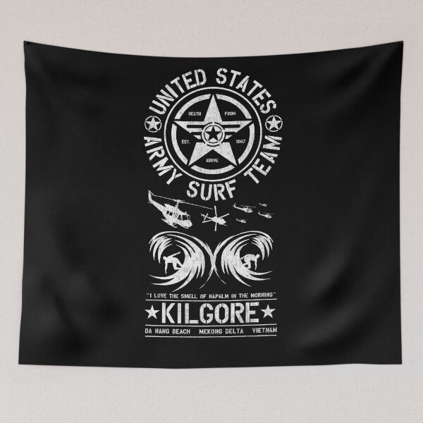 Item preview, Kilgore Army Surf Team (Dark Variant) designed and sold by Candywrap Studio.