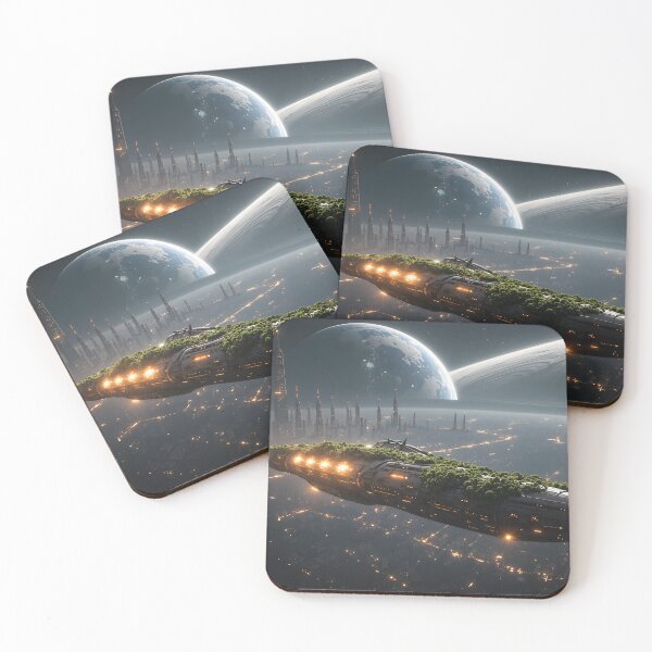 Item preview, Starship in the expanse designed and sold by PrintCove.