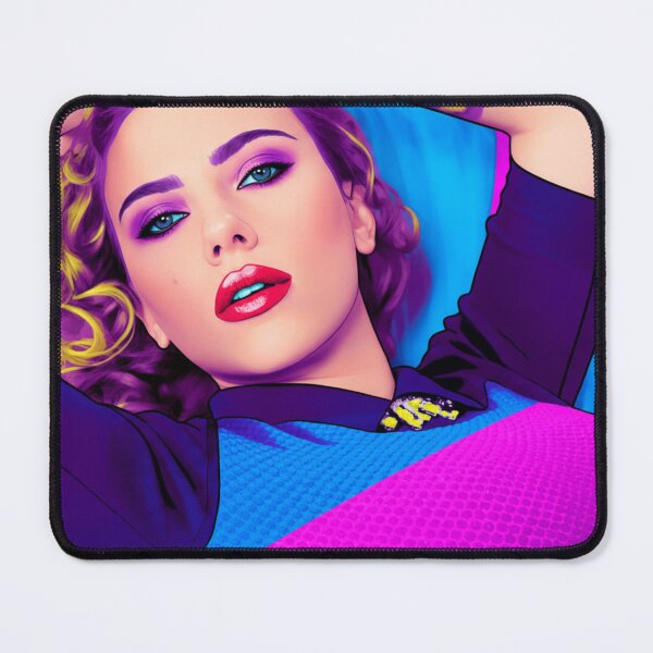 Item preview, Scarlett's Gaze - Pop Art Image designed and sold by CleverCulture.