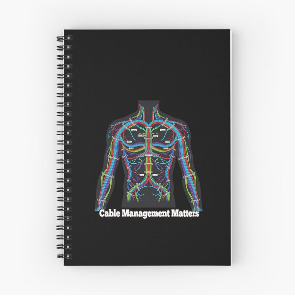 Item preview, Human Body Cable Management Tech IT Humor designed and sold by k3rstman1.