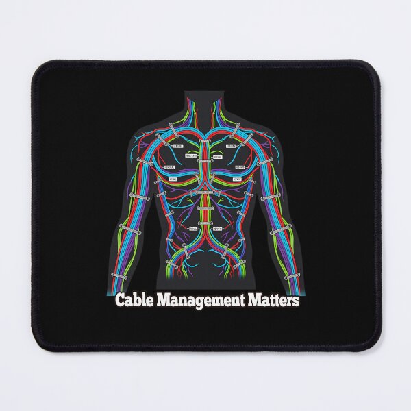 Item preview, Human Body Cable Management Tech IT Humor designed and sold by k3rstman1.