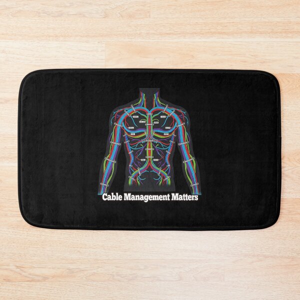 Item preview, Human Body Cable Management Tech IT Humor designed and sold by k3rstman1.