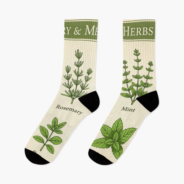 Item preview, Cottagecore Botanical Herb Chart designed and sold by xArchGoDx.