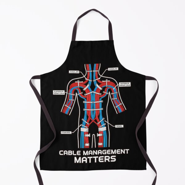Item preview, Cable Management Matters Anatomy Tech Humor designed and sold by k3rstman1.