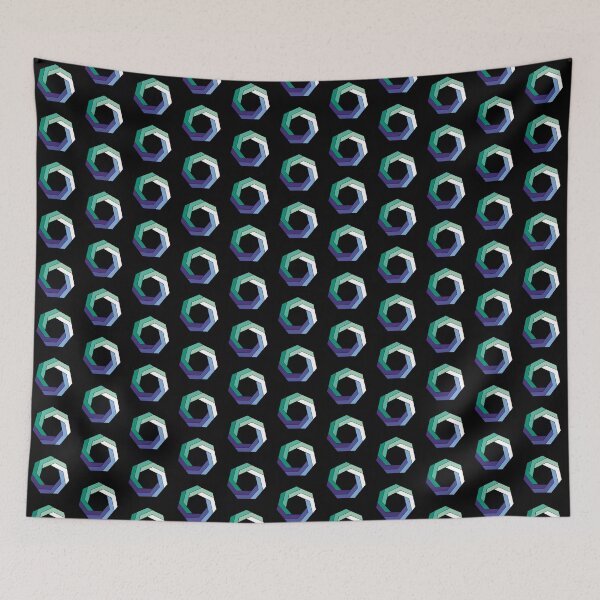Item preview, Geometric Gay Flag – Subtle LGBTQ+ Pride for Everyday Wear designed and sold by SafeSpace-co.