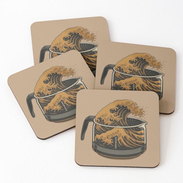 Item preview, Coffee Great Wave designed and sold by myideal-shop.
