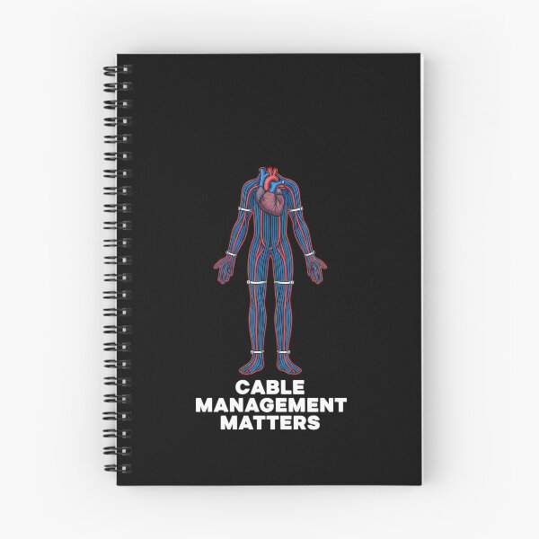Item preview, Cable Management Matters Tech Body Humor designed and sold by k3rstman1.