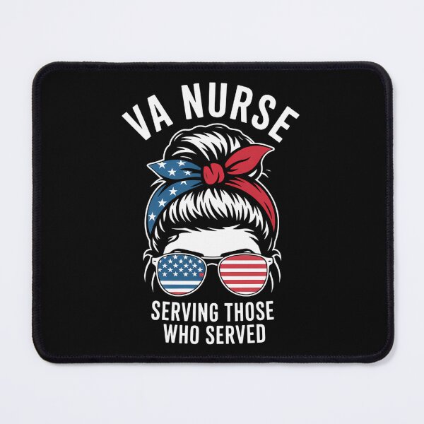 Item preview, nurse serving those who served patriotic veterans designed and sold by Sea4Adventures.