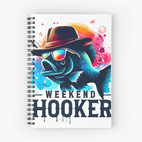 Item preview, Weekend Hooker – Funny Fishing Lover Design for Fishermen designed and sold by Colorten.