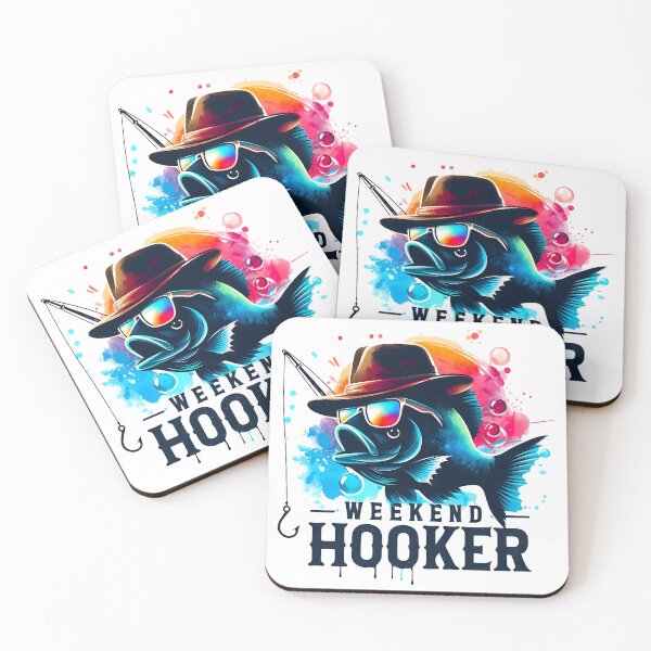 Item preview, Weekend Hooker – Funny Fishing Lover Design for Fishermen designed and sold by Colorten.