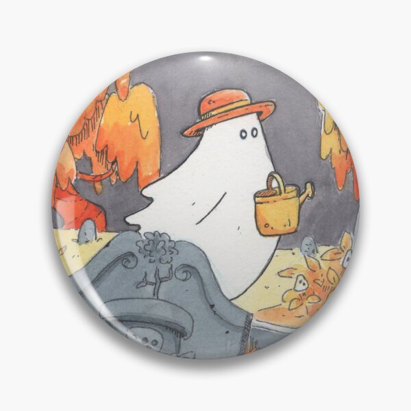 Item preview, Ghostly Gardener designed and sold by ThreeGoblinArt.