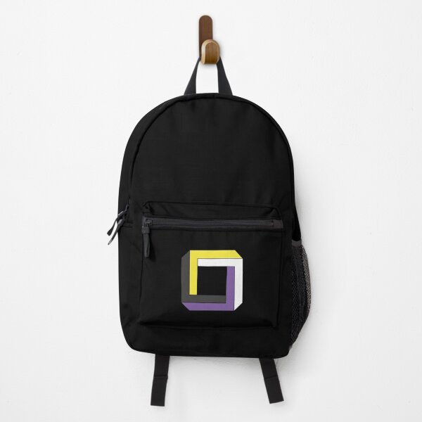 Item preview, Geometric Non-binary Flag – Subtle LGBTQ+ Pride for Everyday Wear designed and sold by SafeSpace-co.