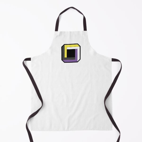 Item preview, Geometric Non-binary Flag – Subtle LGBTQ+ Pride for Everyday Wear designed and sold by SafeSpace-co.