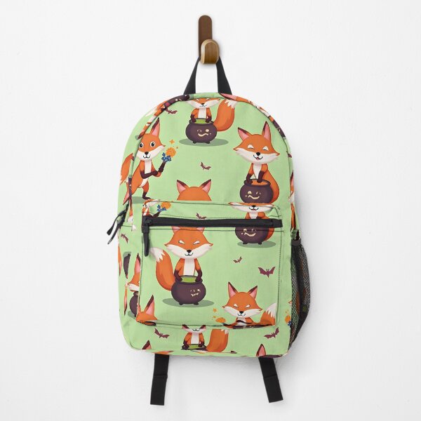 Item preview, Halloween Fox Pattern, Magical Fox Art, Cute Autumn Animal Design, Spooky Kawaii Fox, Trick or Treat Illustration designed and sold by ArtDesignTp.