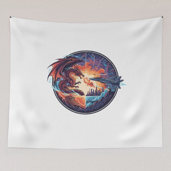 Item preview, Fire Dragon Jet Fighter Epic Battle designed and sold by k3rstman1.