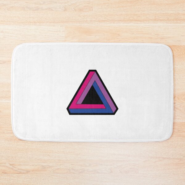 Item preview, Geometric Bisexual Flag – Subtle LGBTQ+ Pride for Everyday Wear designed and sold by SafeSpace-co.