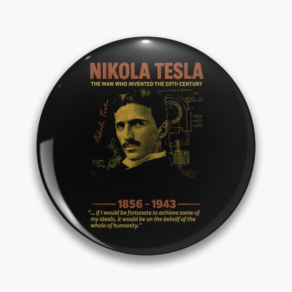 Item preview, Nikola Tesla designed and sold by annaottertion.