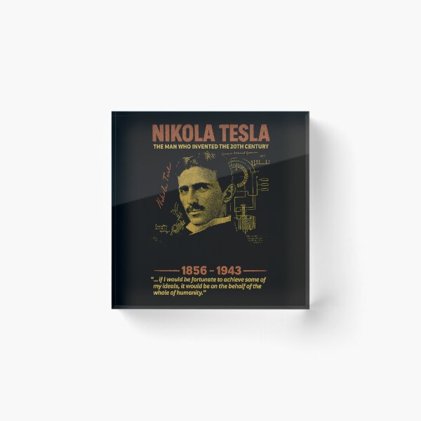Item preview, Nikola Tesla designed and sold by annaottertion.