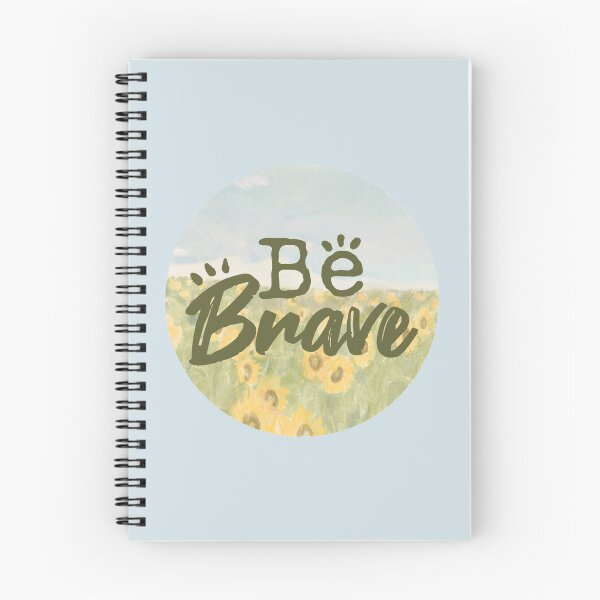 Item preview, Be Brave Circle Scenic Nature Design designed and sold by Studio Sonder.