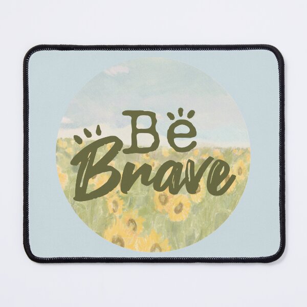 Item preview, Be Brave Circle Scenic Nature Design designed and sold by Studio Sonders.