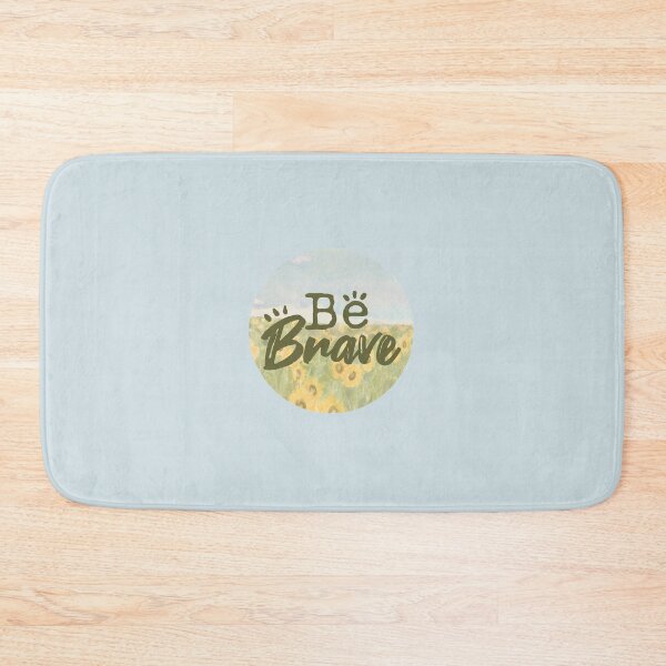 Item preview, Be Brave Circle Scenic Nature Design designed and sold by Studio Sonder.