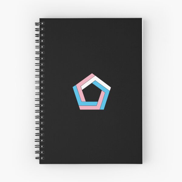 Item preview, Geometric Trans Flag – Subtle LGBTQ+ Pride for Everyday Wear designed and sold by SafeSpace-co.