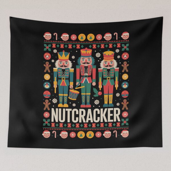 Item preview, Nutcracker Squad Funny Christmas Xmas designed and sold by Sea4Adventures.