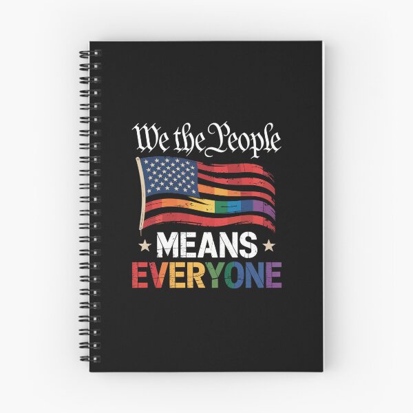 Item preview, We The People Means Everyone Lgbt Pride designed and sold by SlogariArt.
