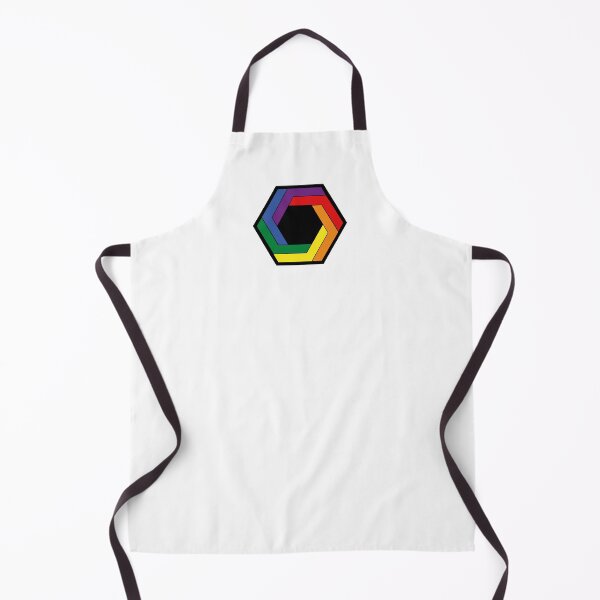 Item preview, Geometric Rainbow Flag – Subtle LGBTQ+ Pride for Everyday Wear designed and sold by SafeSpace-co.
