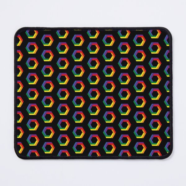 Item preview, Geometric Rainbow Flag – Subtle LGBTQ+ Pride for Everyday Wear designed and sold by SafeSpace-co.