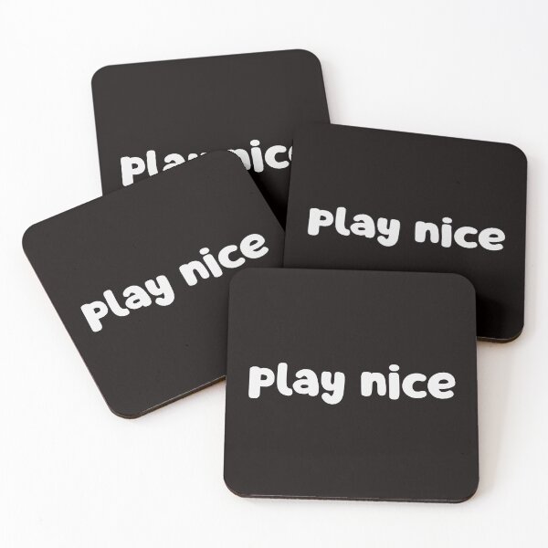 Item preview, Play Nice designed and sold by glowdesigns.