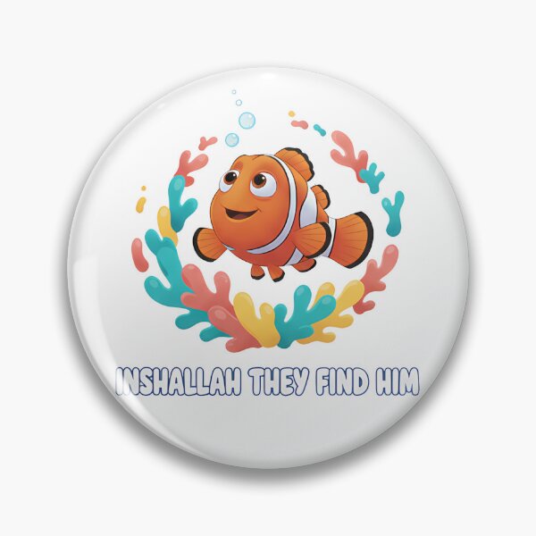 Item preview, Inshallah they find him Clownfish Funny designed and sold by k3rstman1.