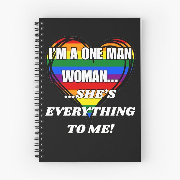 Item preview, I'M A ONE MAN WOMAN! designed and sold by aledfychan.