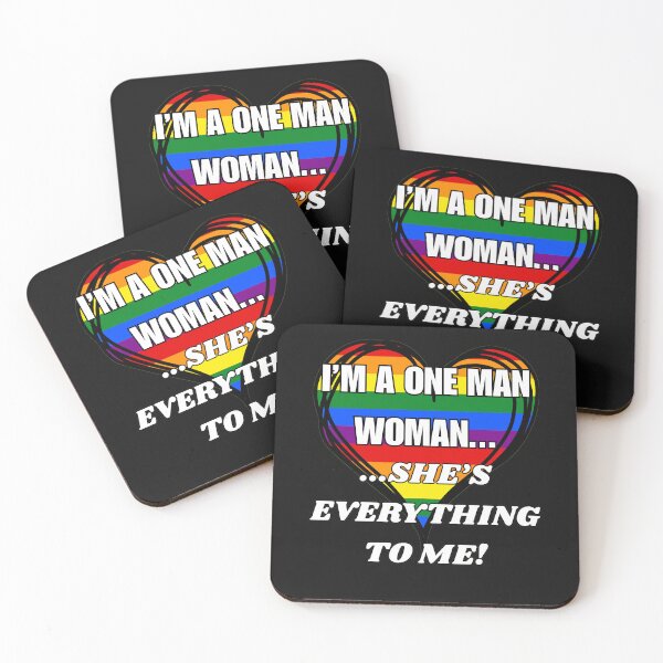 Item preview, I'M A ONE MAN WOMAN! designed and sold by aledfychan.