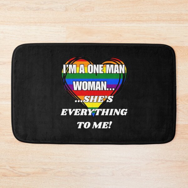 Item preview, I'M A ONE MAN WOMAN! designed and sold by aledfychan.