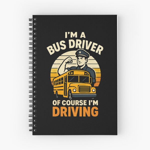 Item preview, I'm a Bus Driver Of Course I'm Driving Funny Bus retro designed and sold by snowry.