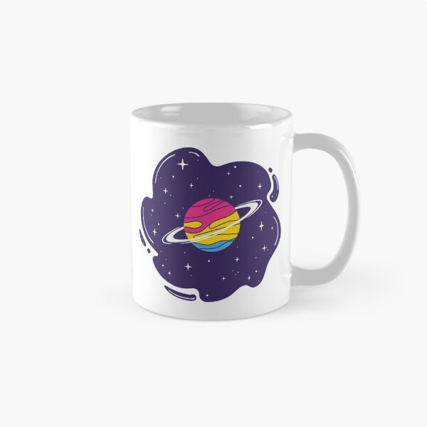Item preview, Pansexual Flag Planet – Subtle LGBTQ+ Pride for Everyday Wear designed and sold by SafeSpace-co.