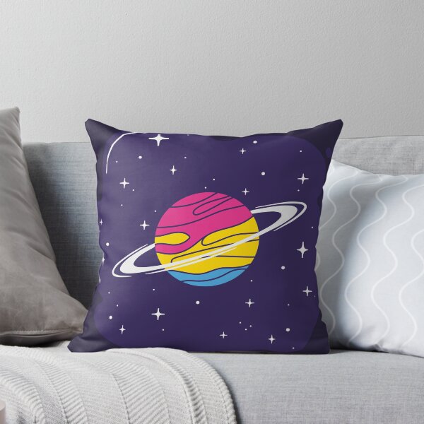 Item preview, Pansexual Flag Planet – Subtle LGBTQ+ Pride for Everyday Wear designed and sold by SafeSpace-co.
