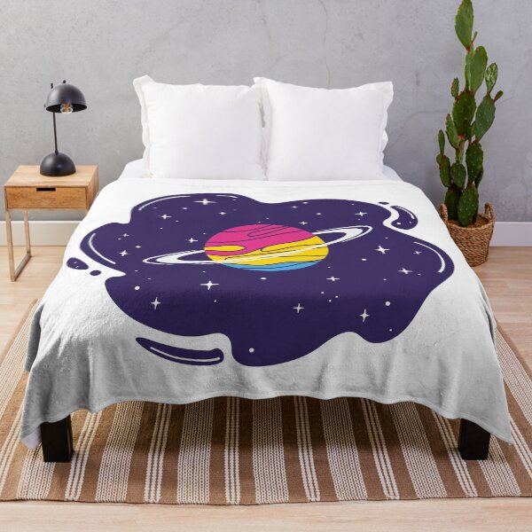 Item preview, Pansexual Flag Planet – Subtle LGBTQ+ Pride for Everyday Wear designed and sold by SafeSpace-co.