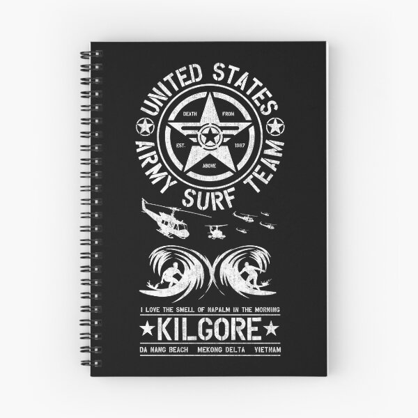 Item preview, Kilgore Army Surf Team (Alternate Dark Variant) designed and sold by Candywrap Studio.