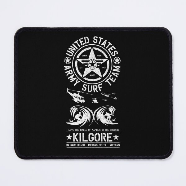 Item preview, Kilgore Army Surf Team (Alternate Dark Variant) designed and sold by Candywrap Studio.