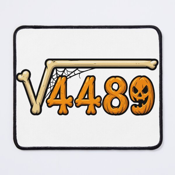Item preview, 67 Funny Math Root 4489 Funny Halloween Meme Witch Bats Ghosts designed and sold by MyricKeme.