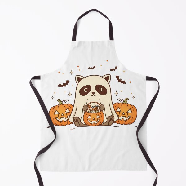 Item preview, Cute Ghost Raccoon Funny Halloween Raccoon Lovers designed and sold by thebest-2studio.