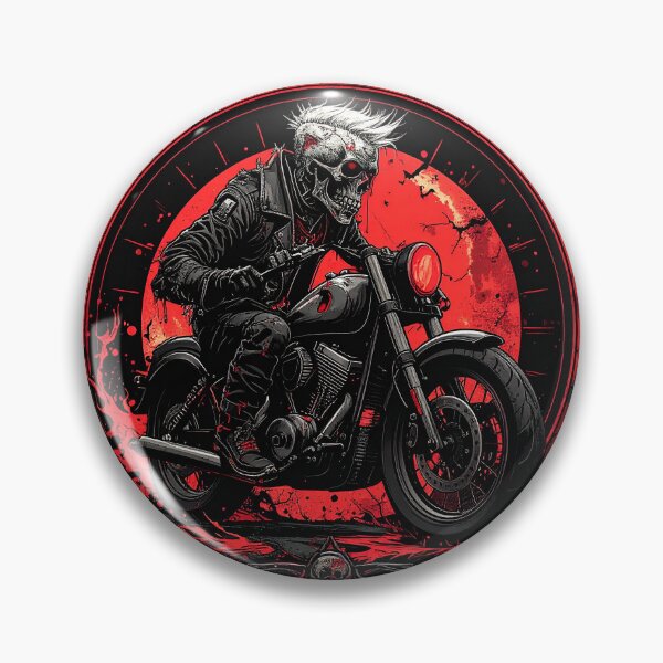 Item preview, Rider Skull | Halloween Time | Dark Scary designed and sold by monkeybusiness.pt.