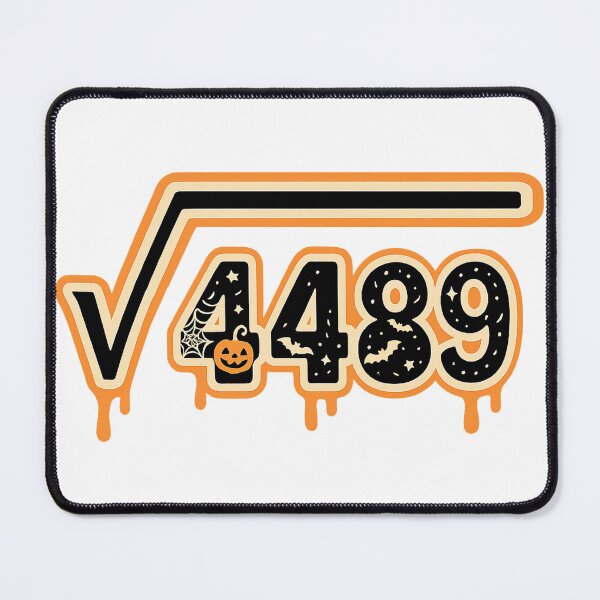 Item preview, 67 Funny Math Root 4489 Funny Halloween Meme Witch Bats Ghosts designed and sold by MyricKeme.