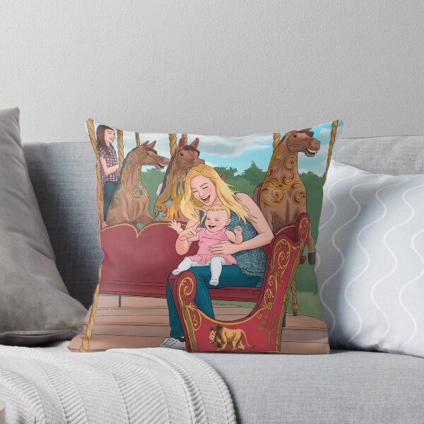 Item preview, Golden Moments on the Carousel: Digitally enhanced illustration designed and sold by David Patterson.