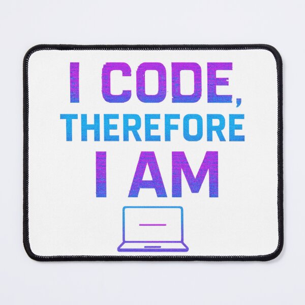 Item preview, Programmer - I code therefore I am designed and sold by PROJEKT CERTPRO.