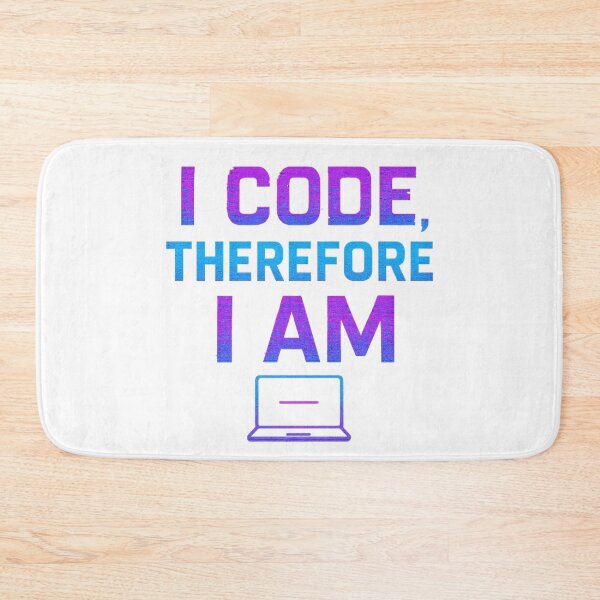 Item preview, Programmer - I code therefore I am designed and sold by PROJEKT CERTPRO.