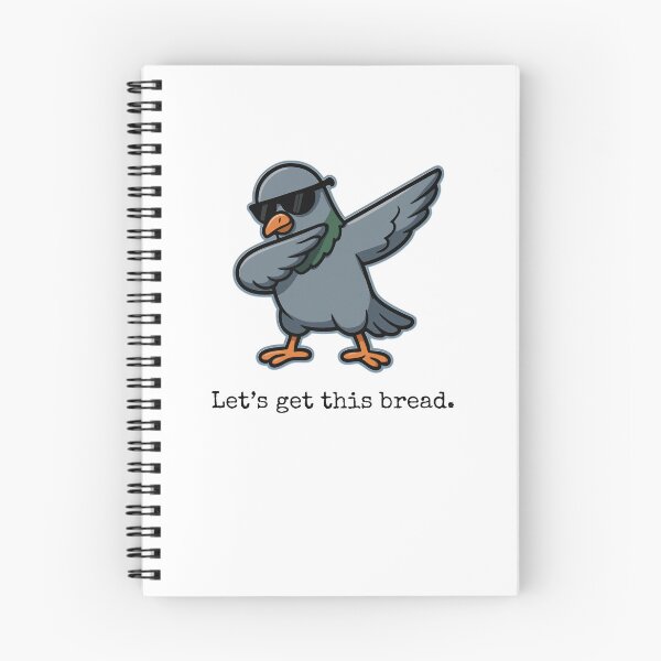 Item preview, Lets Get This Bread dabbing Pigeon Funny pun designed and sold by snowry.
